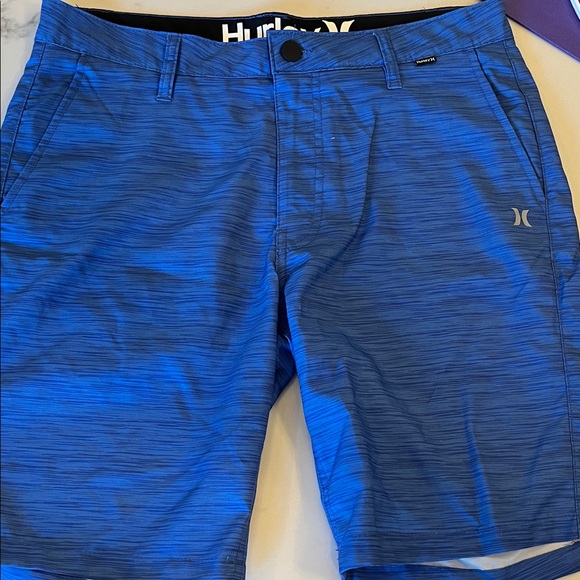 Hurley Men's Blue Swim Shorts - Picture 1 of 3